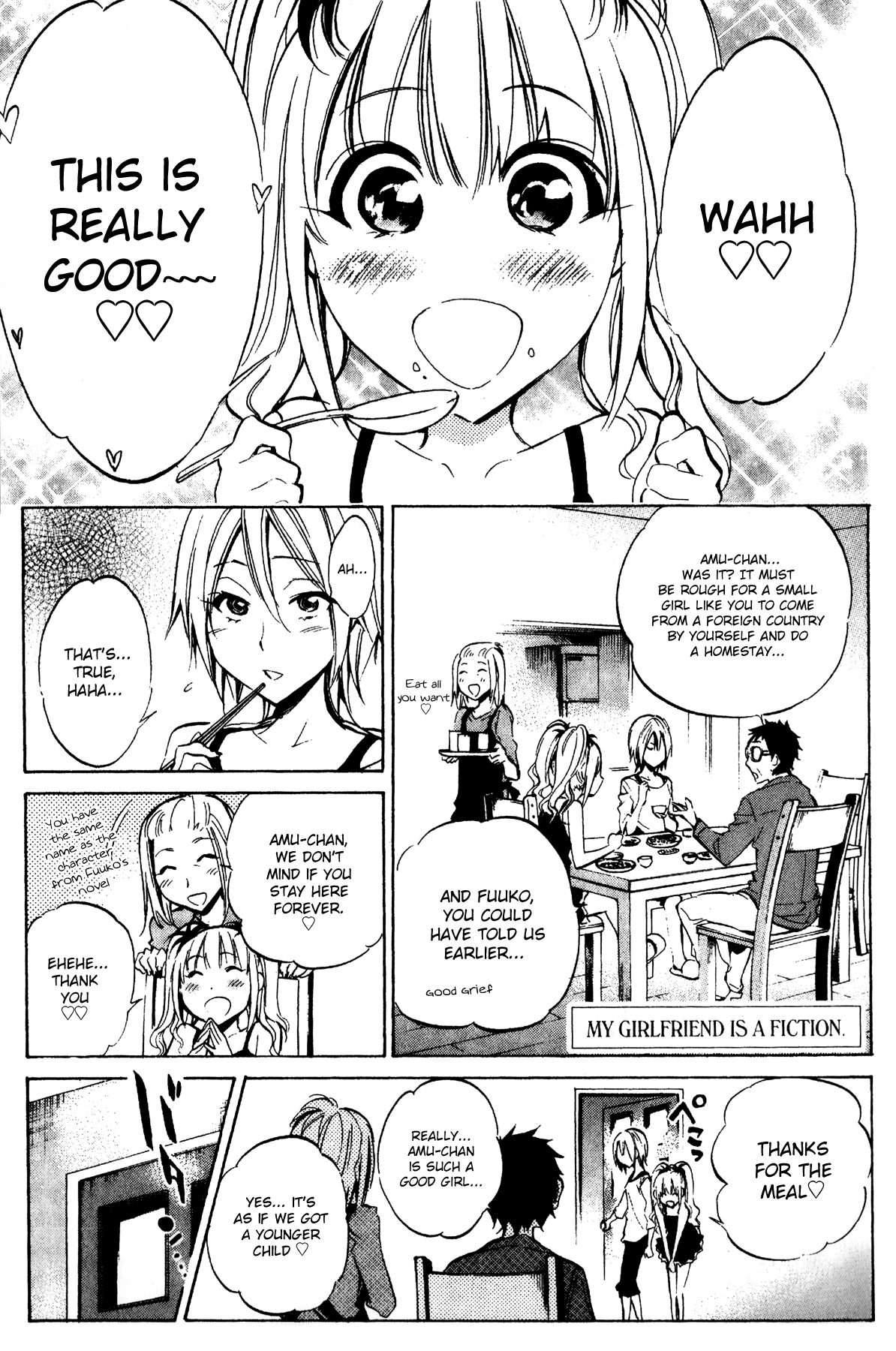 Kono Kanojo wa Fiction desu Chapter 26 page 1 - Chapter 26: Kusunoki Amu's Re-Examination