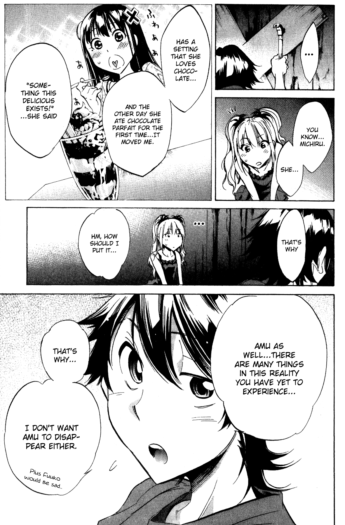 Kono Kanojo wa Fiction desu Chapter 26 page 19 - Chapter 26: Kusunoki Amu's Re-Examination