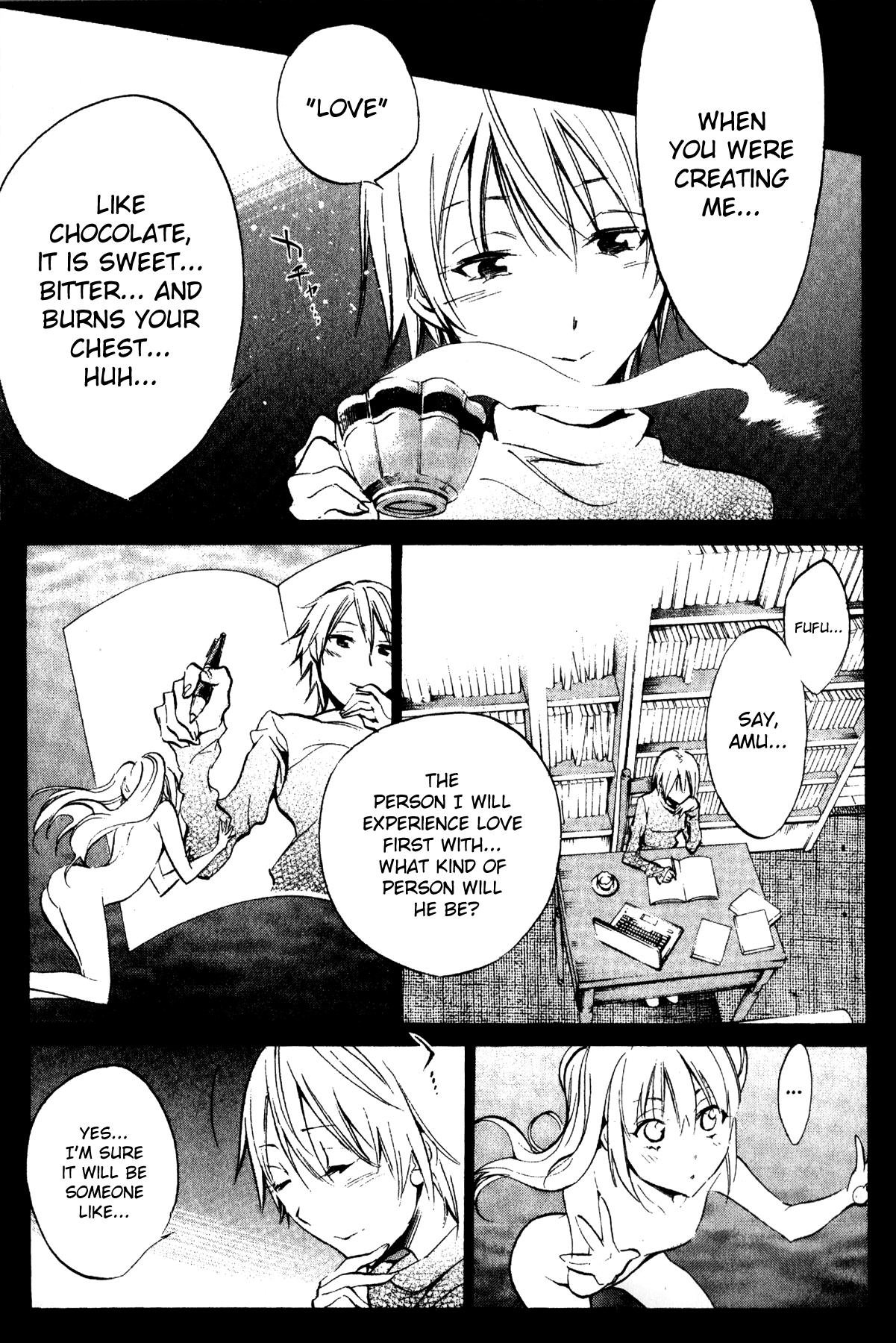 Kono Kanojo wa Fiction desu Chapter 26 page 5 - Chapter 26: Kusunoki Amu's Re-Examination