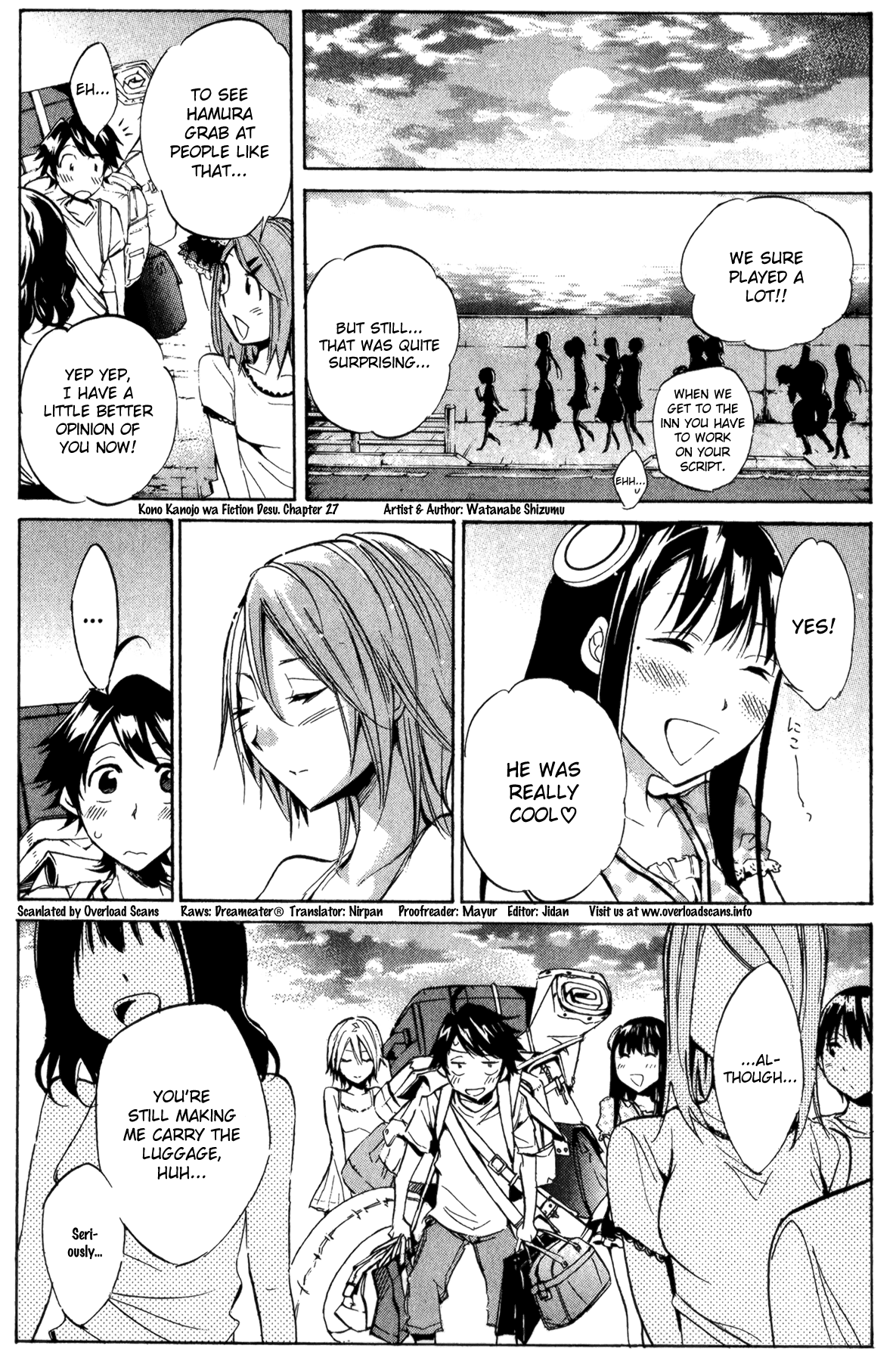 Kono Kanojo wa Fiction desu Chapter 27 page 19 - Chapter 27: Blue Sky, Blue Ocean, Black History