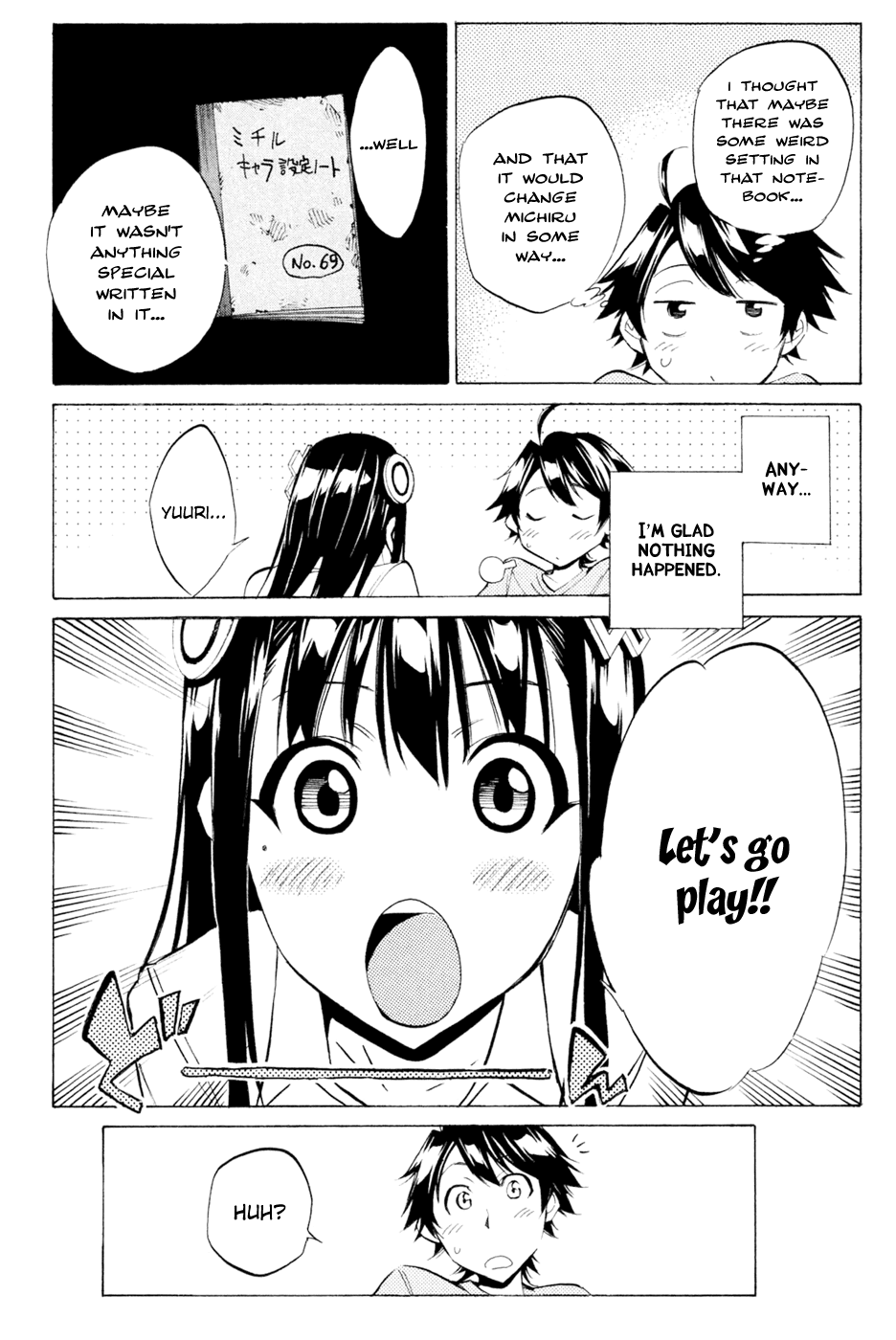 Kono Kanojo wa Fiction desu Chapter 29 page 9 - Chapter 29: "Her" Smile