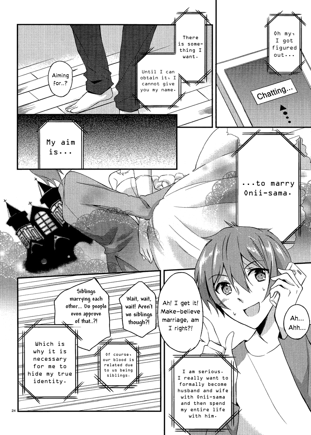 Kono Naka ni Hitori, Imouto ga Iru! Chapter 2 page 24 - Chapter 2: The Younger Sister and the Dance in the Moonlit Night