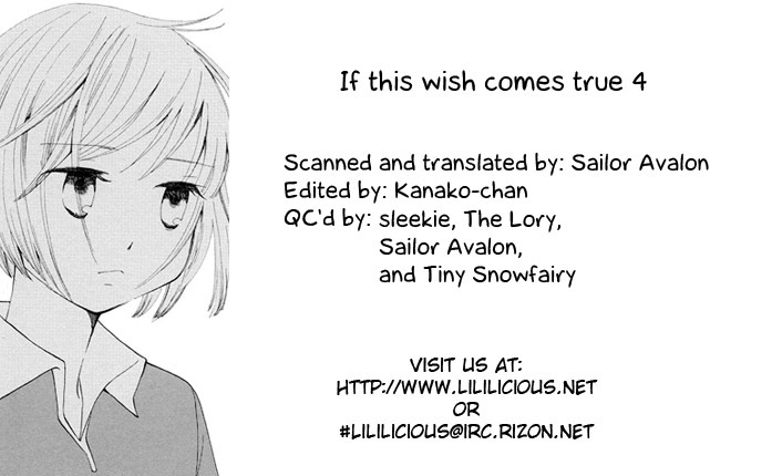Kono Negai ga Kanau nara Chapter 4 page 25 - Chapter 4: If This Wish Comes True 4