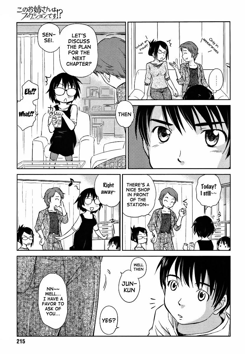 Kono Oneesan wa Fiction desu!? Chapter 2 page 11 - Chapter 2