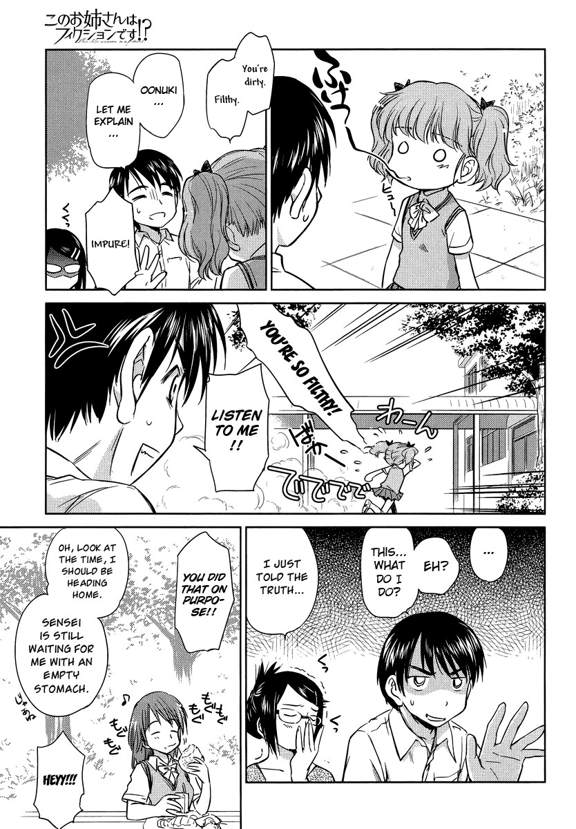 Kono Oneesan wa Fiction desu!? Chapter 3 page 21 - Chapter 3