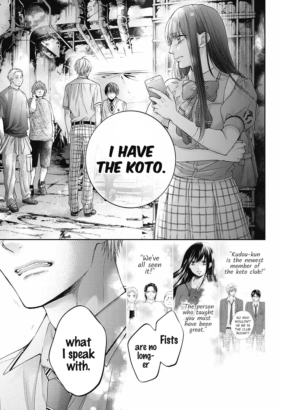 Kono Oto Tomare! Chapter 105 page 37 - Chapter 105: Chika
