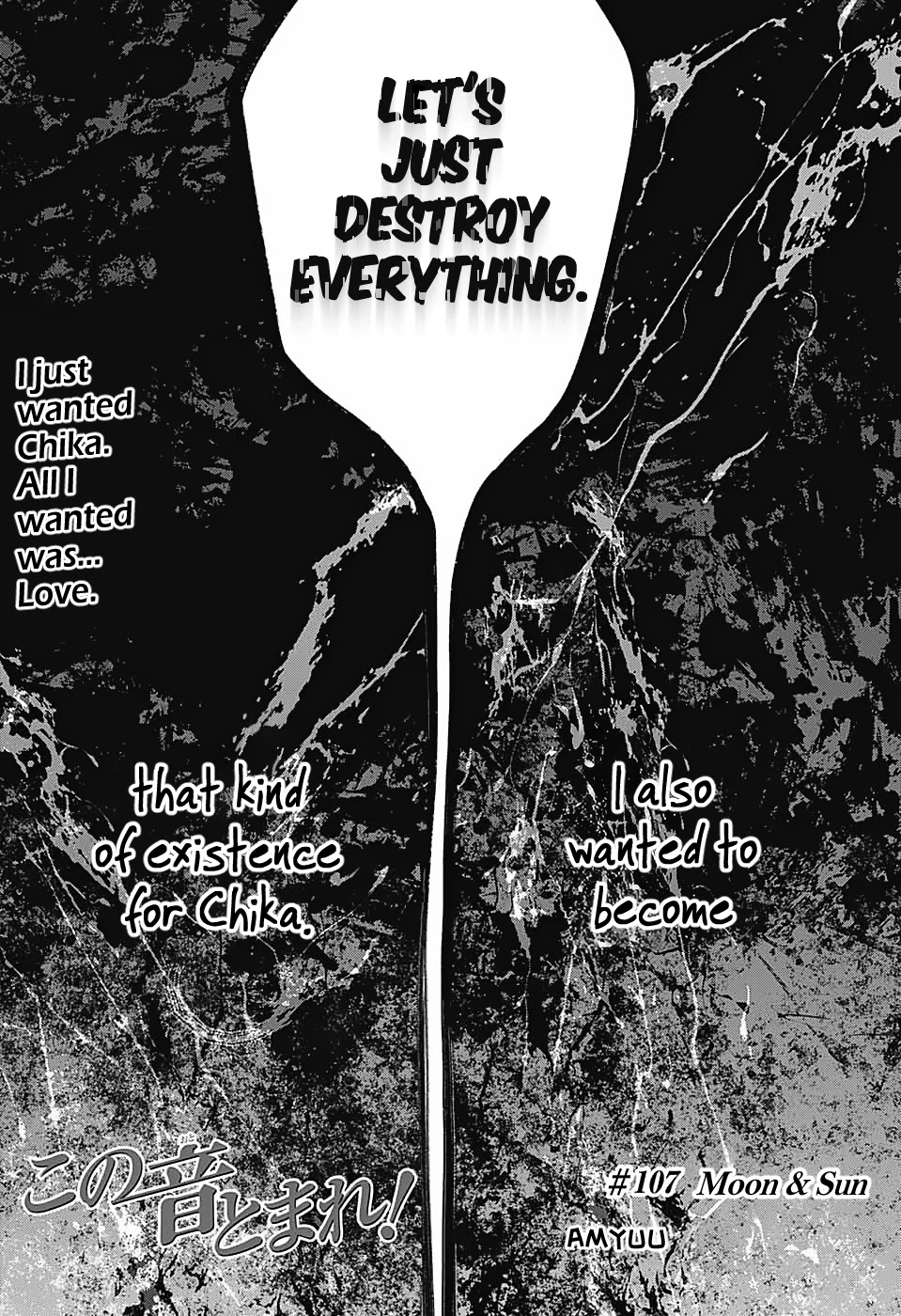 Kono Oto Tomare! Chapter 107 page 20 - Chapter 107: Moon & Sun