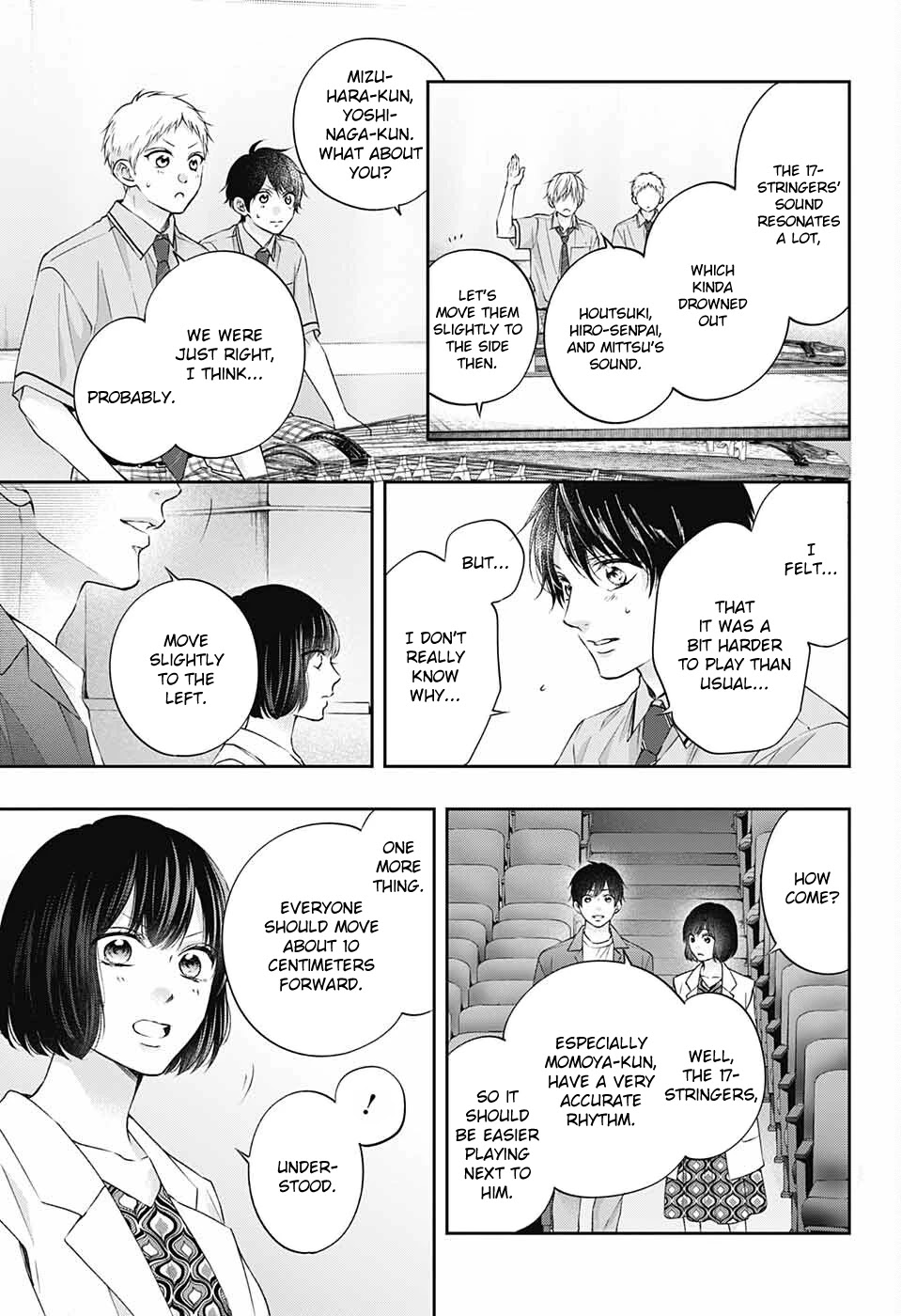 Kono Oto Tomare! Chapter 114 page 19 - Chapter 114: The Reason Why "You'll Be Fine"