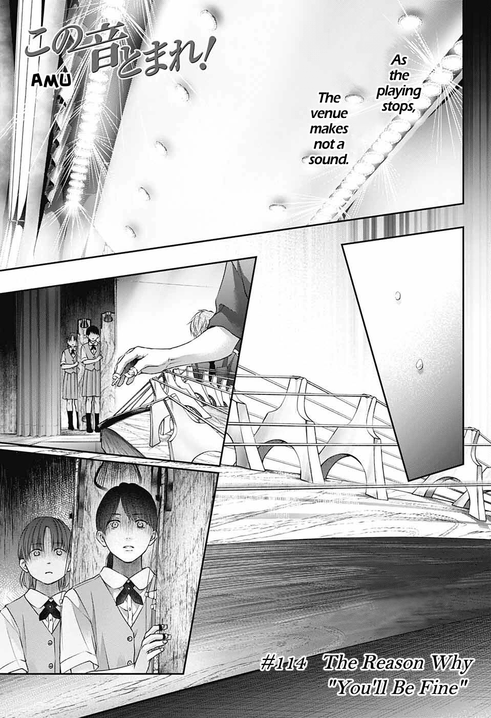 Kono Oto Tomare! Chapter 114 page 2 - Chapter 114: The Reason Why "You'll Be Fine"