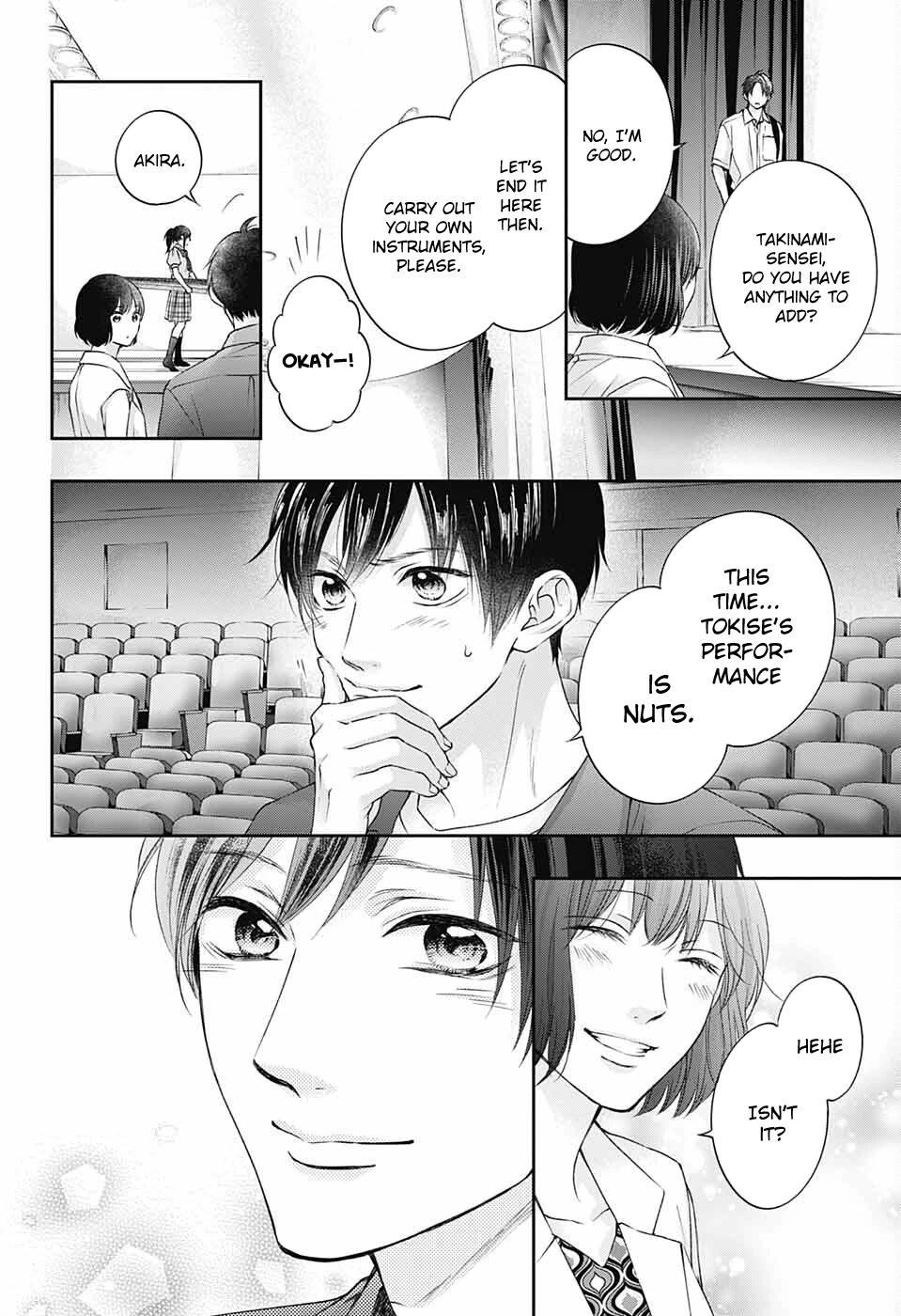 Kono Oto Tomare! Chapter 114 page 20 - Chapter 114: The Reason Why "You'll Be Fine"