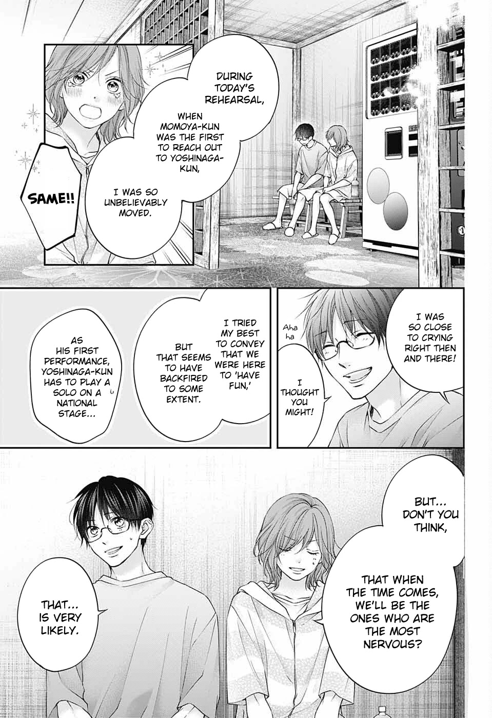 Kono Oto Tomare! Chapter 114 page 33 - Chapter 114: The Reason Why "You'll Be Fine"