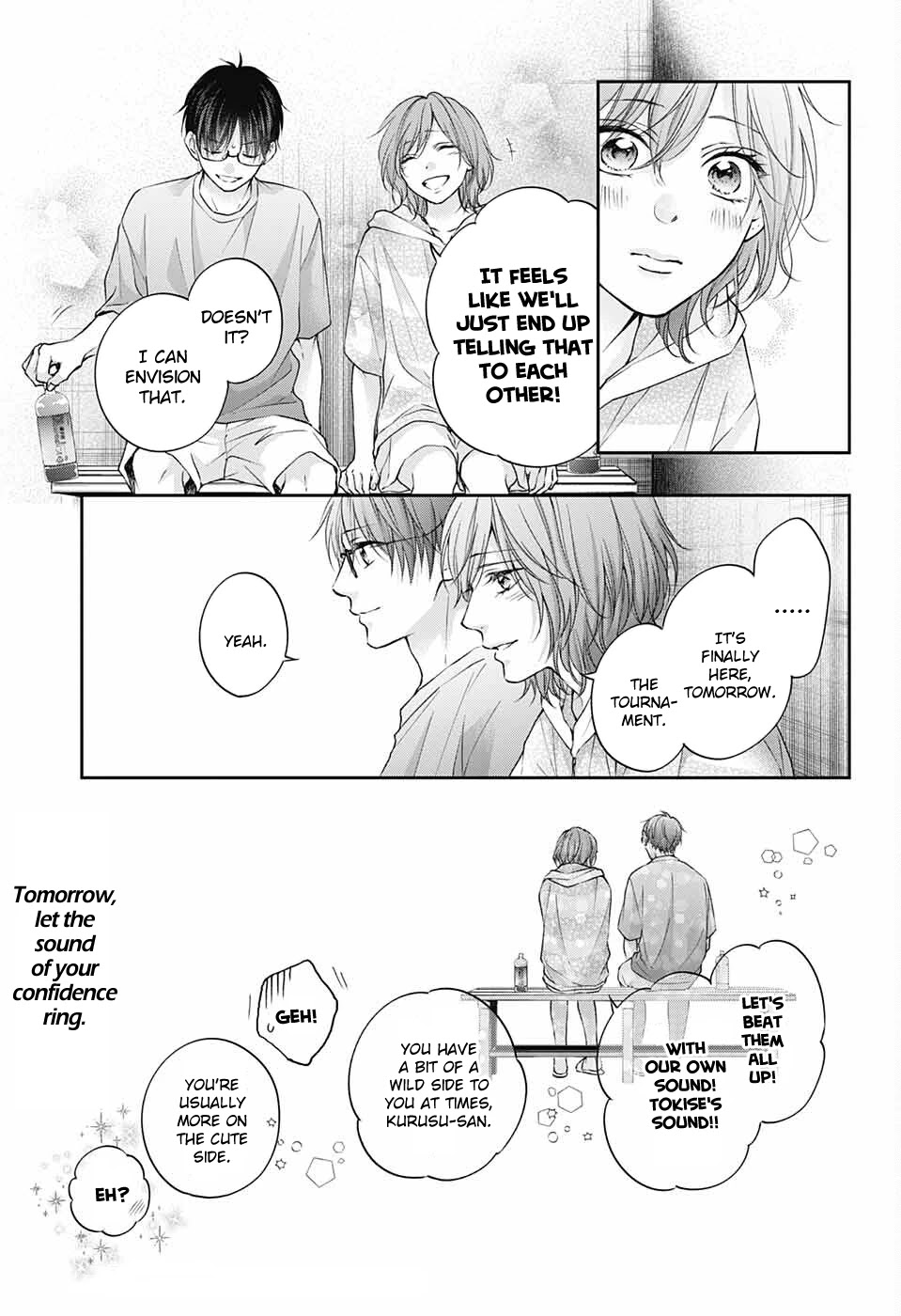 Kono Oto Tomare! Chapter 114 page 35 - Chapter 114: The Reason Why "You'll Be Fine"