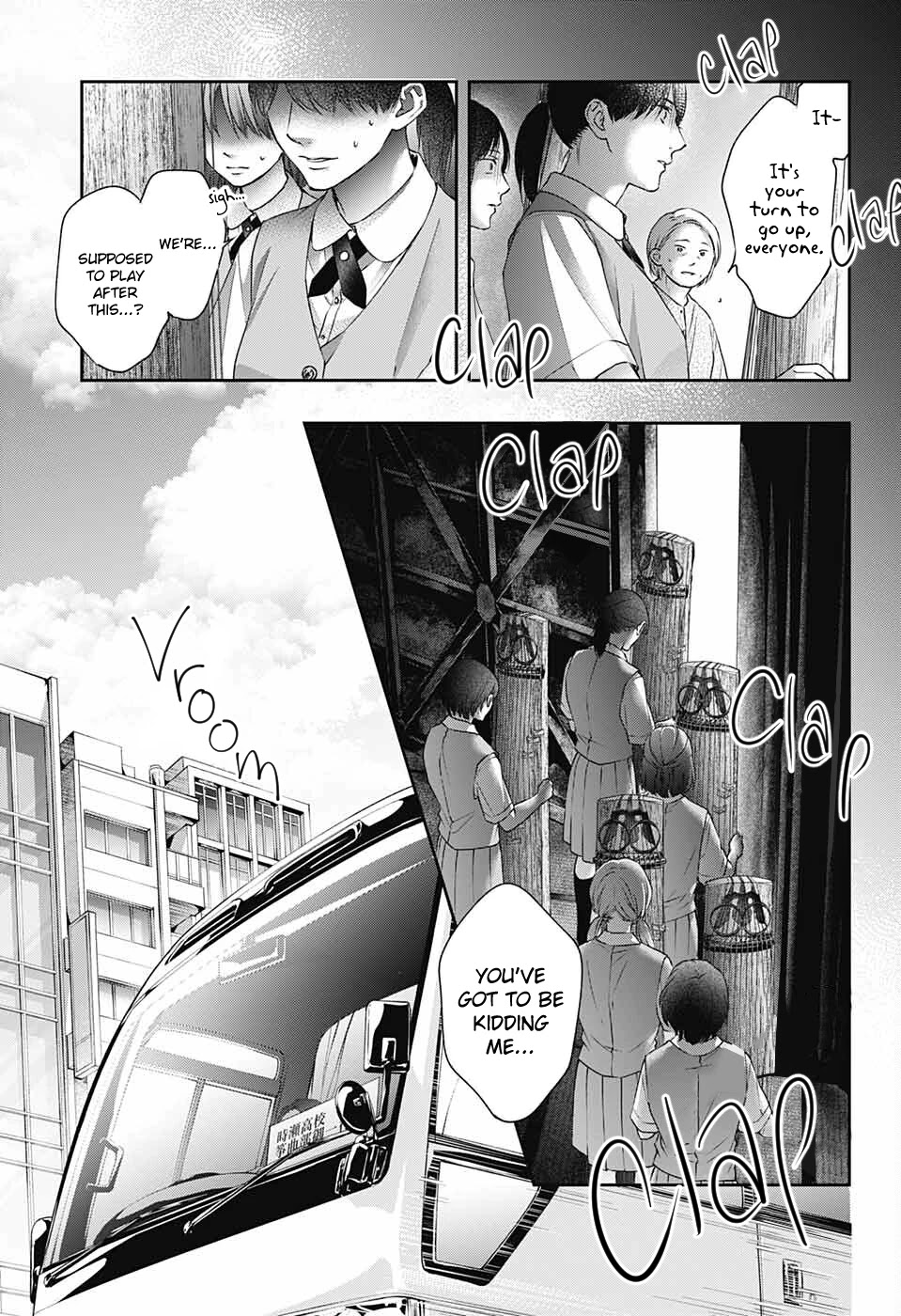 Kono Oto Tomare! Chapter 114 page 4 - Chapter 114: The Reason Why "You'll Be Fine"