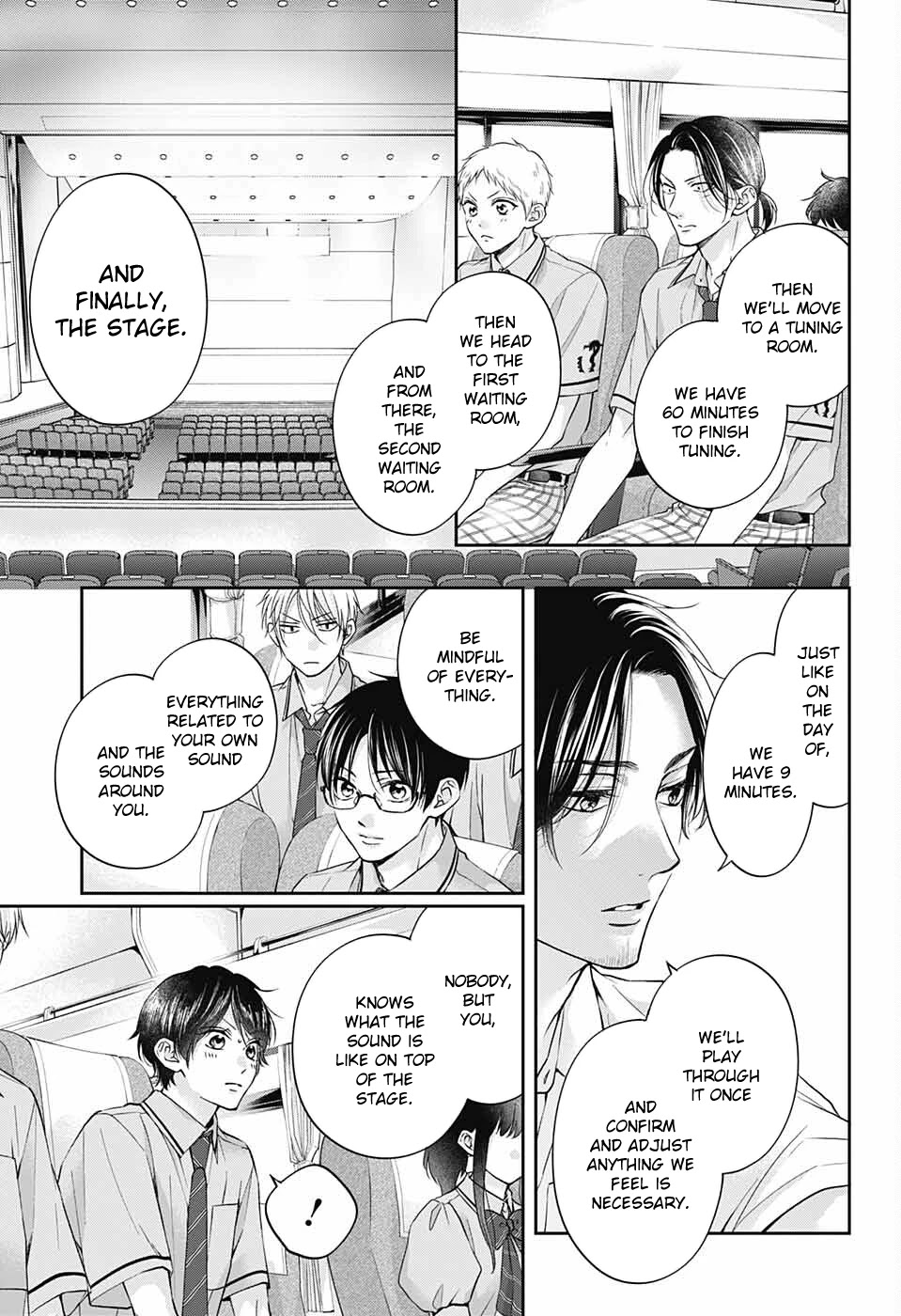 Kono Oto Tomare! Chapter 114 page 6 - Chapter 114: The Reason Why "You'll Be Fine"