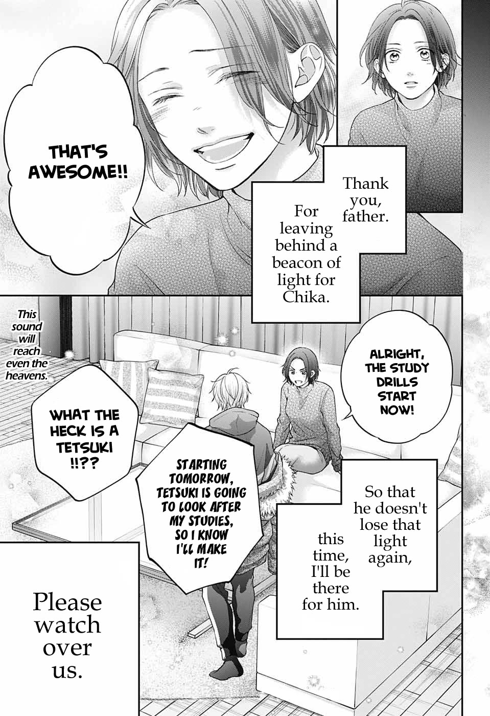Kono Oto Tomare! Chapter 128.5 page 36 - Chapter 128.5: Extra: first light