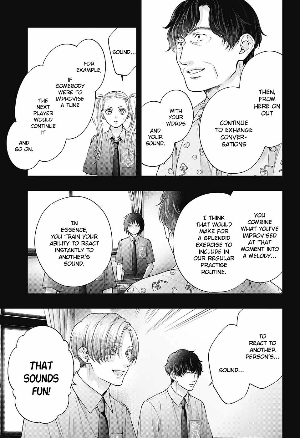 Kono Oto Tomare! Chapter 133 page 9 - Chapter 133: Waking the Lions