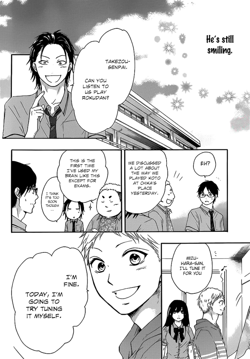 Kono Oto Tomare! Chapter 14 page 42 - Chapter 14: Milestone