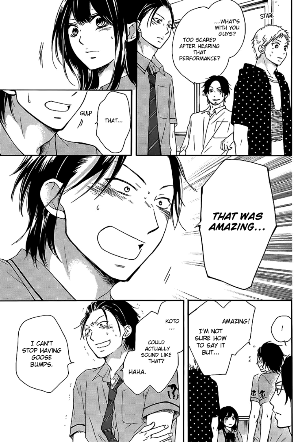 Kono Oto Tomare! Chapter 14 page 5 - Chapter 14: Milestone