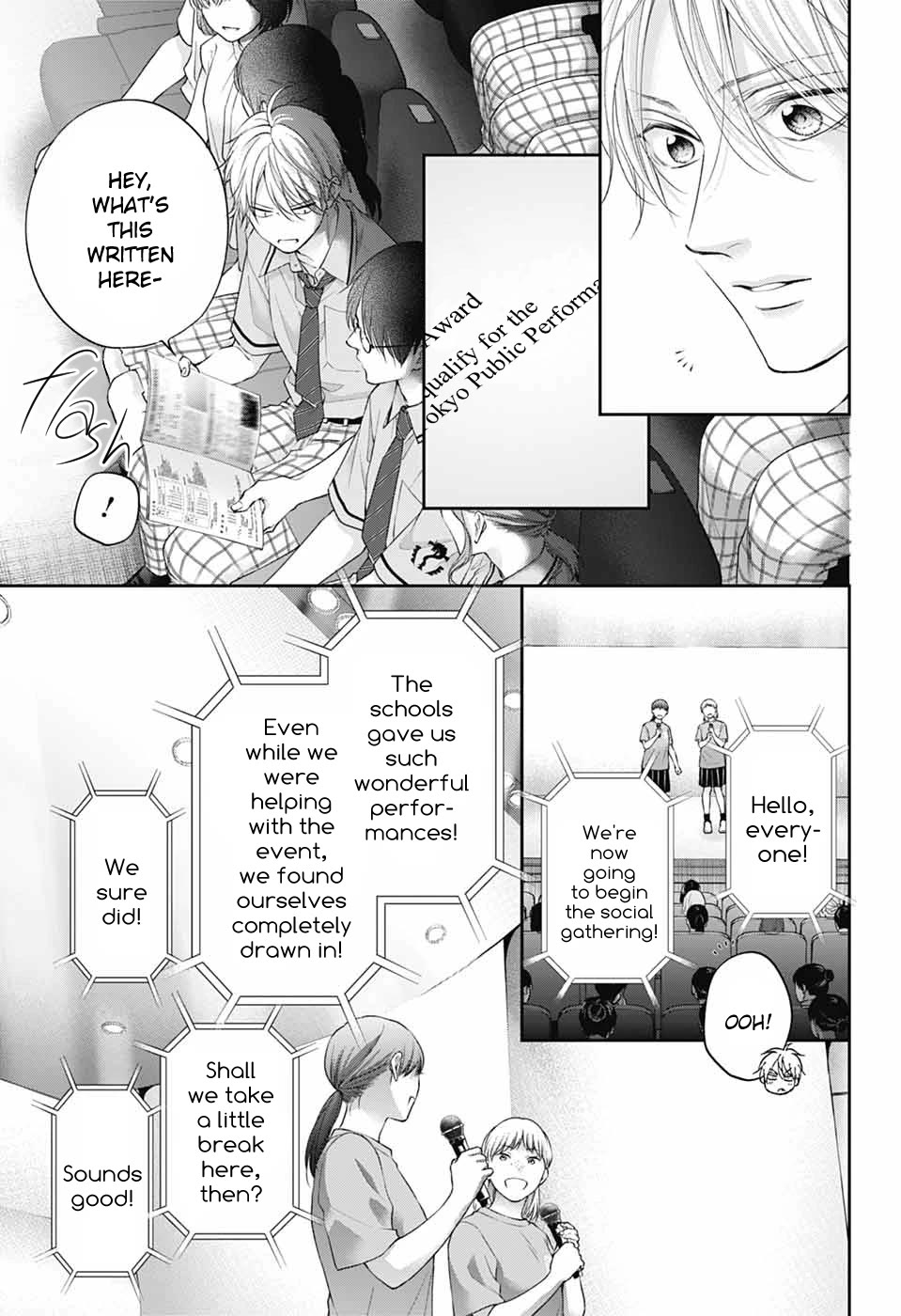 Kono Oto Tomare! Chapter 143 page 7 - Chapter 143: Blue Determination