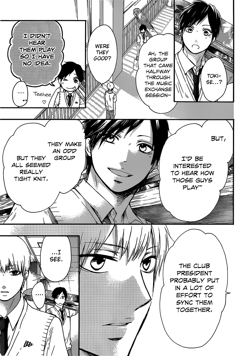 Kono Oto Tomare! Chapter 18 page 12 - Chapter 18: Steps