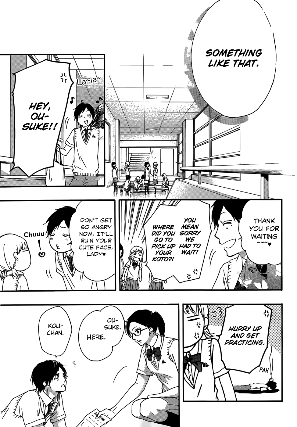 Kono Oto Tomare! Chapter 18 page 14 - Chapter 18: Steps