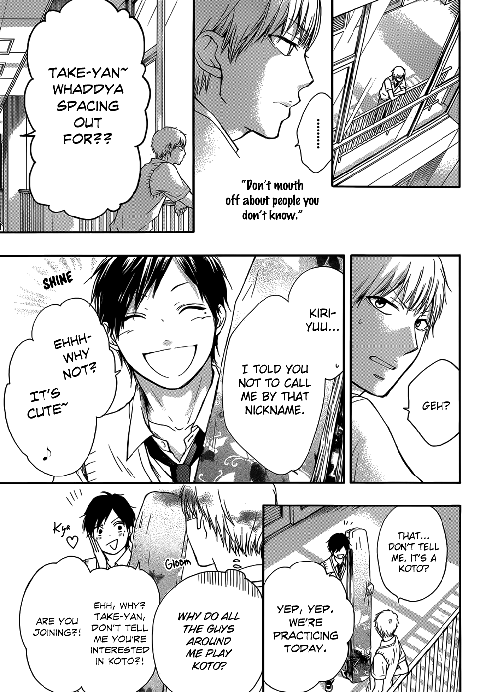 Kono Oto Tomare! Chapter 18 page 8 - Chapter 18: Steps