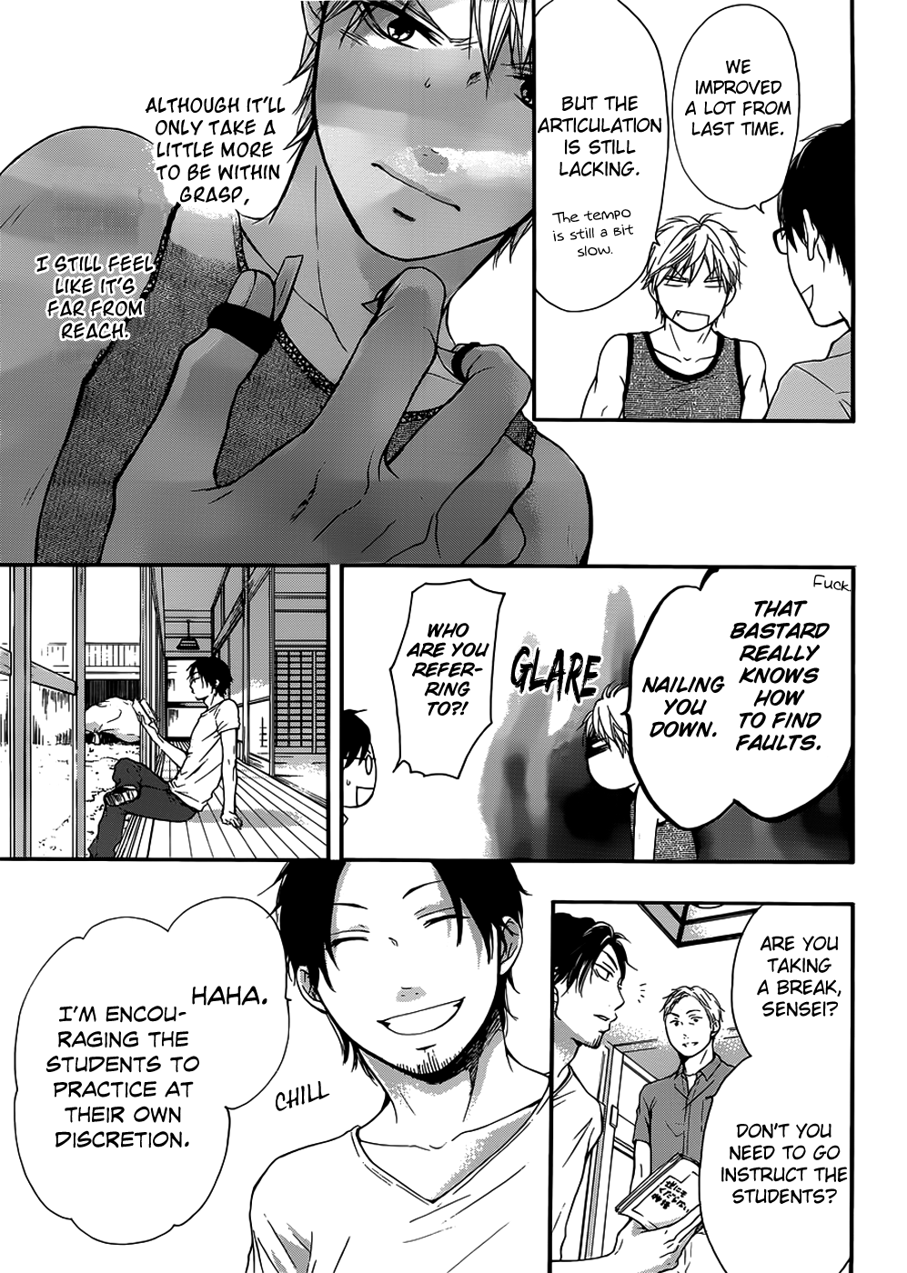 Kono Oto Tomare! Chapter 19 page 22 - Chapter 19: Obscure Distances