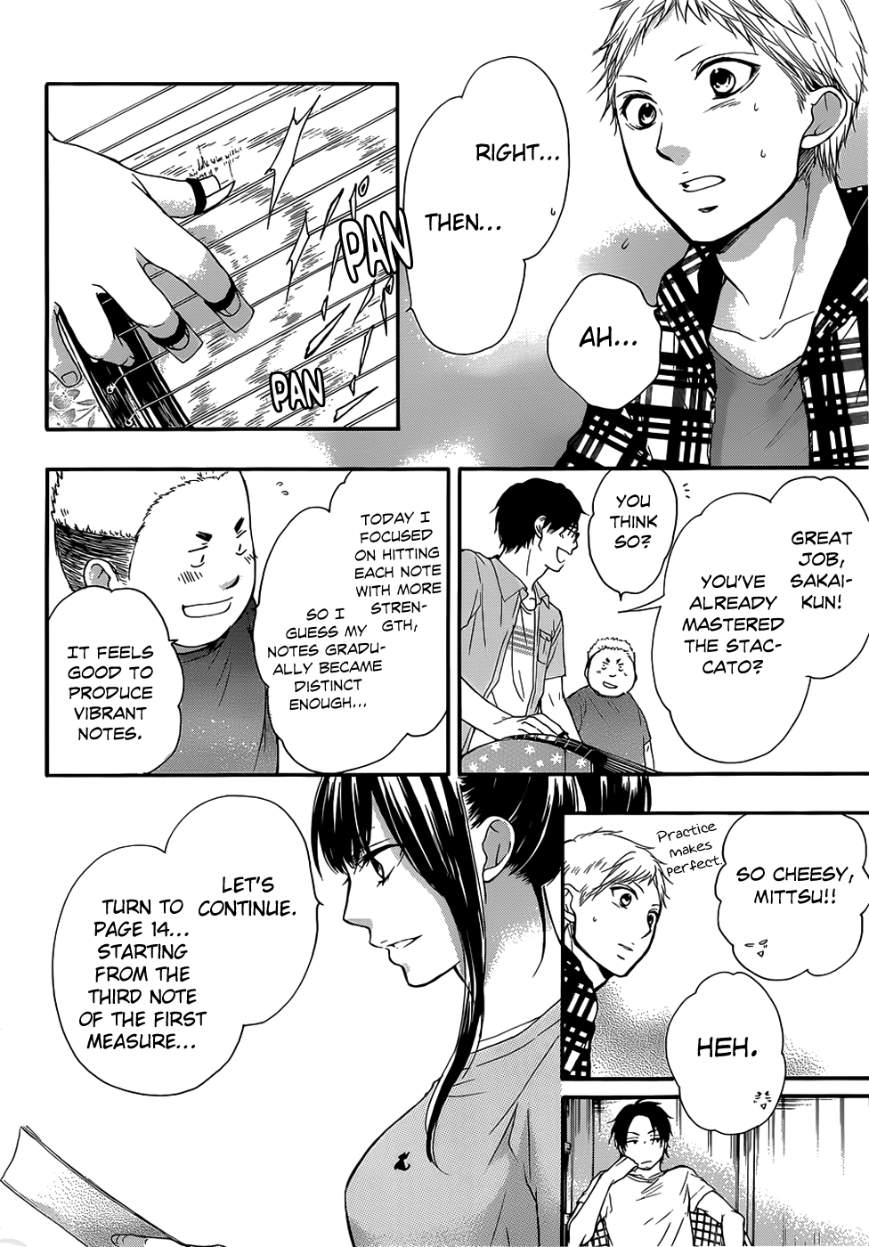 Kono Oto Tomare! Chapter 19 page 35 - Chapter 19: Obscure Distances