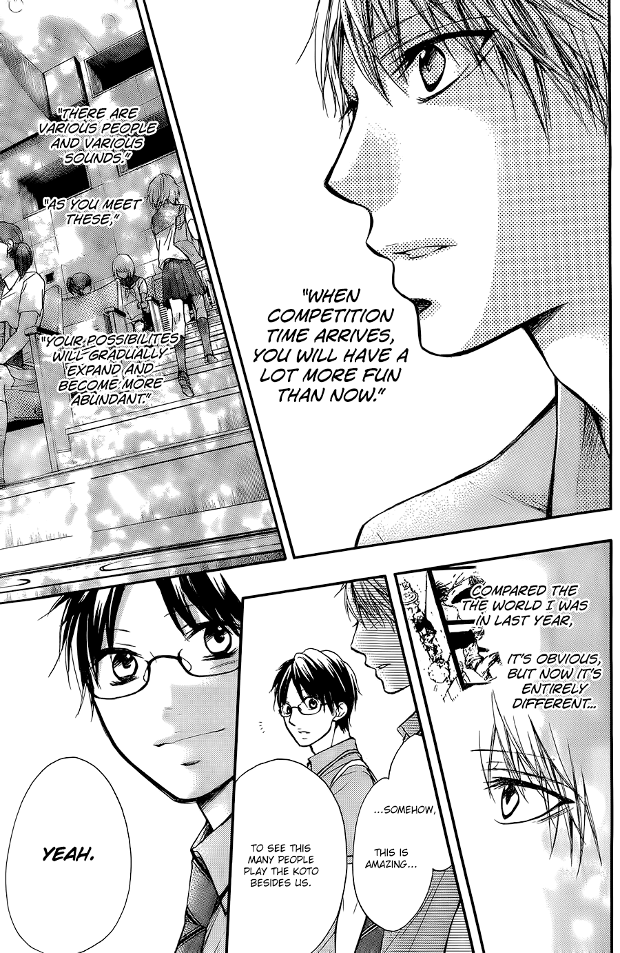 Kono Oto Tomare! Chapter 22 page 35 - Chapter 22: The Kanto Music Festival Competition Begins