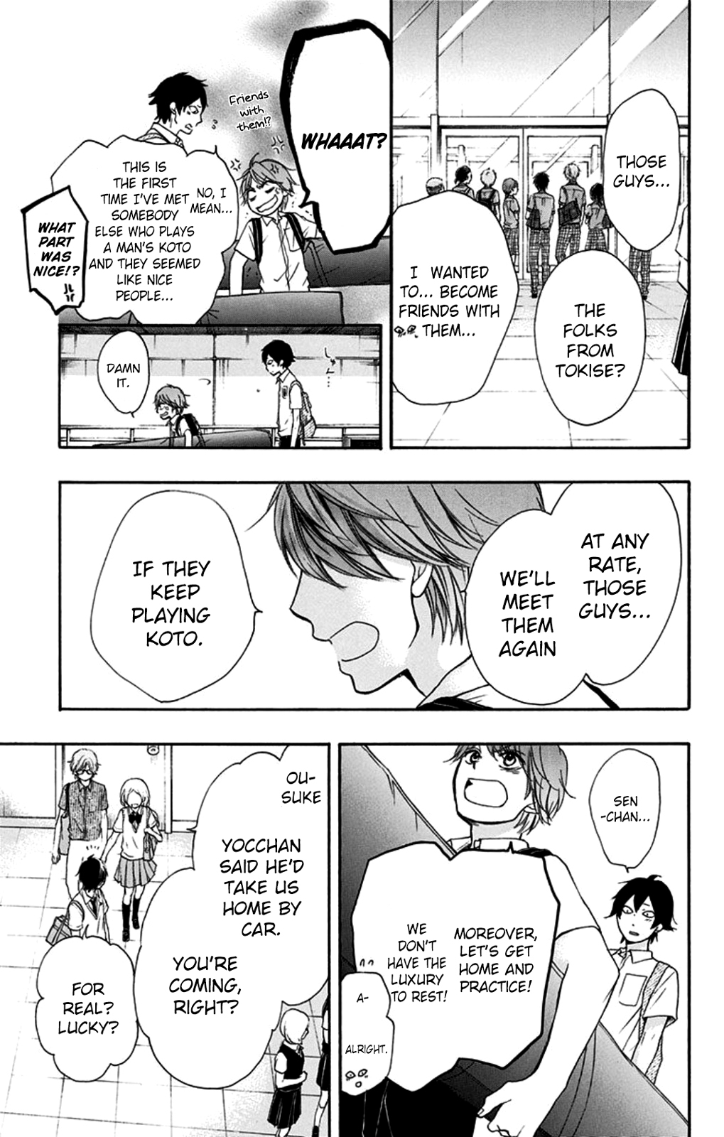 Kono Oto Tomare! Chapter 28 page 34 - Chapter 28: One Step Forward