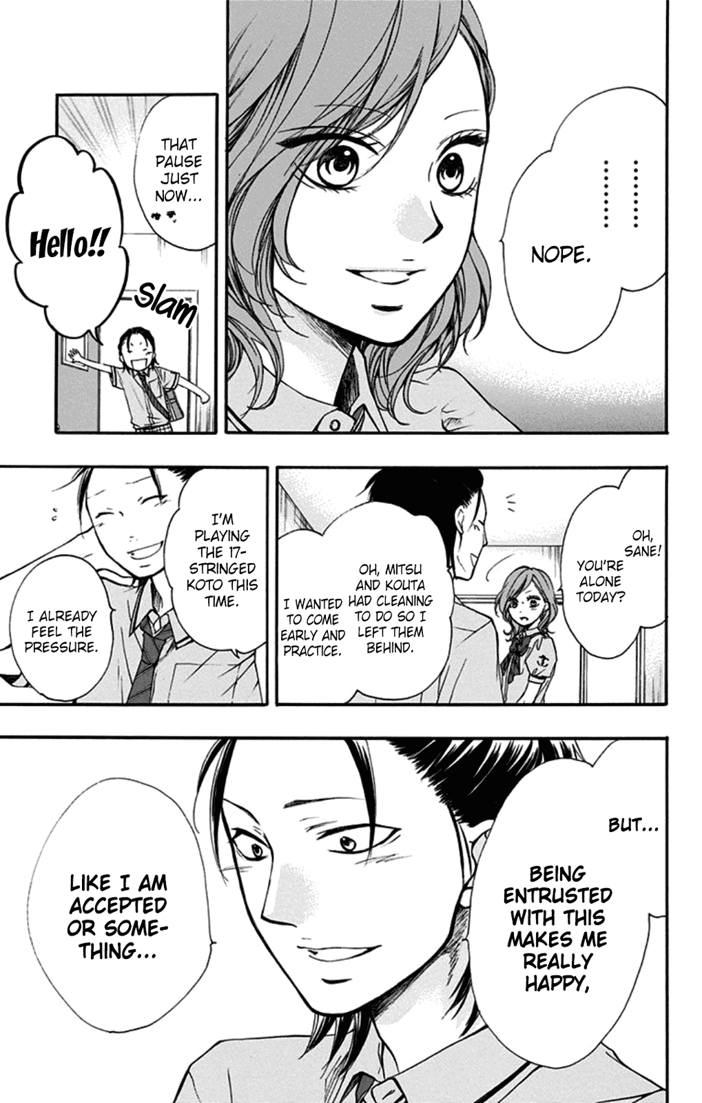 Kono Oto Tomare! Chapter 29 page 27 - Chapter 29: Realisation