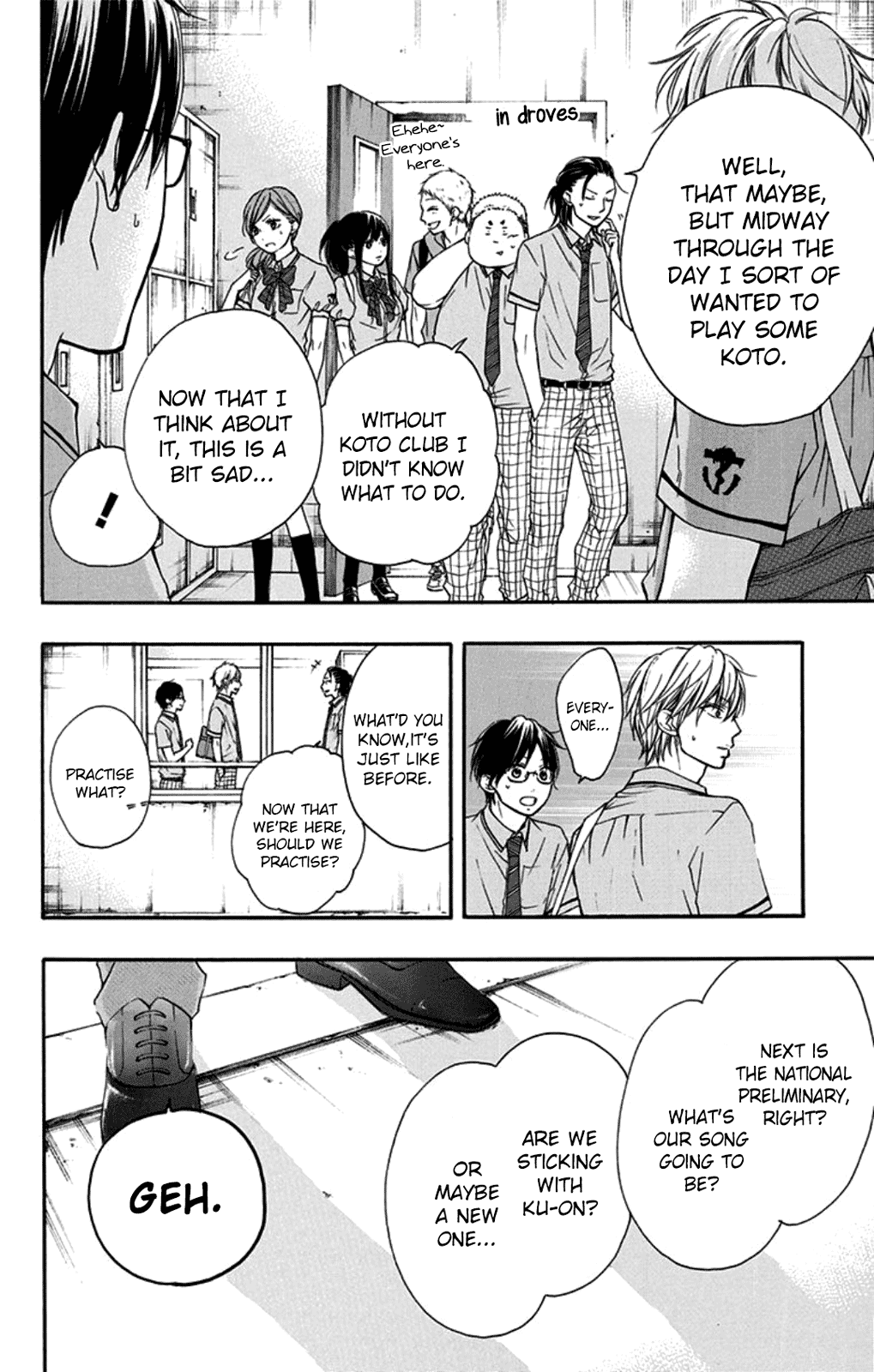 Kono Oto Tomare! Chapter 29 page 4 - Chapter 29: Realisation