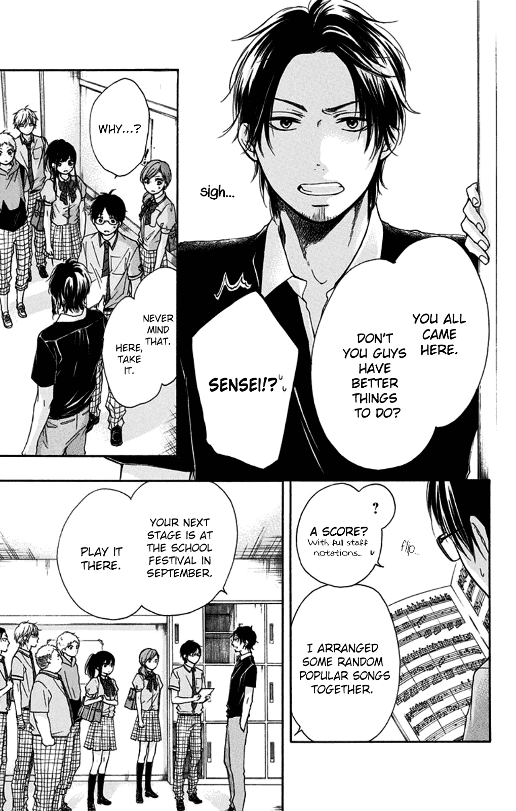 Kono Oto Tomare! Chapter 29 page 5 - Chapter 29: Realisation