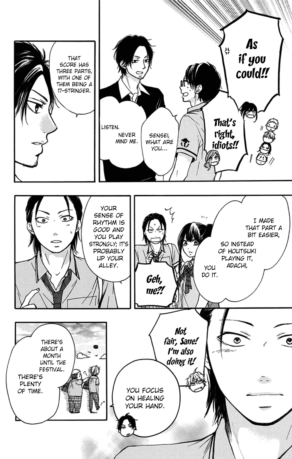 Kono Oto Tomare! Chapter 29 page 8 - Chapter 29: Realisation