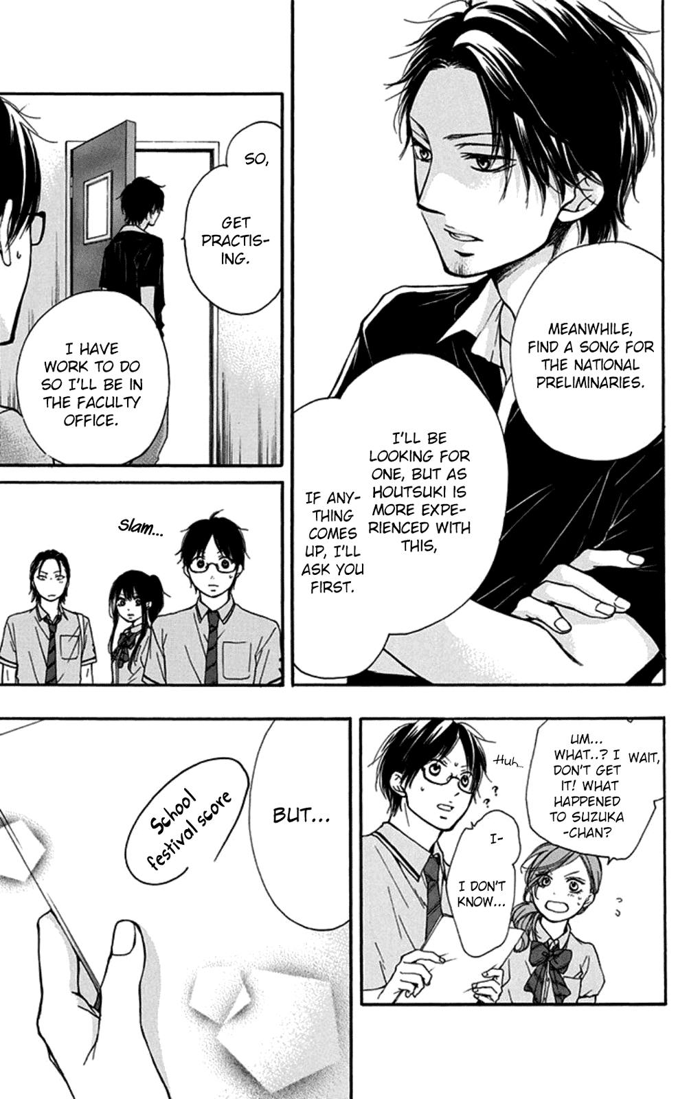 Kono Oto Tomare! Chapter 29 page 9 - Chapter 29: Realisation