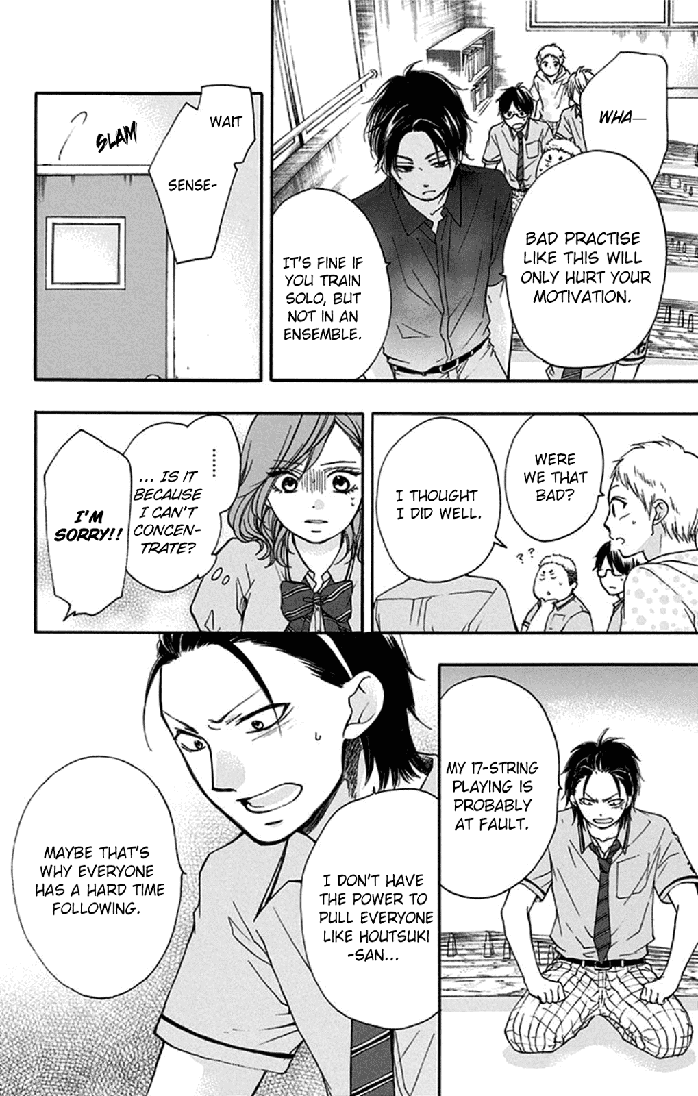Kono Oto Tomare! Chapter 30 page 8 - Chapter 30: Unshaken