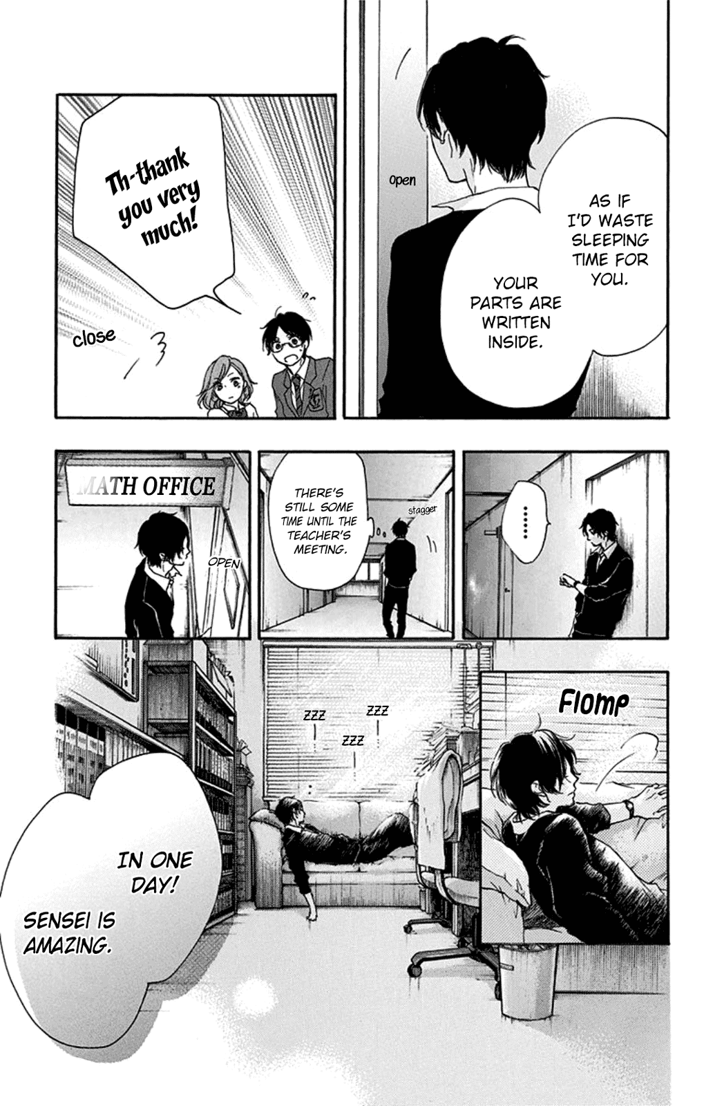 Kono Oto Tomare! Chapter 33 page 7 - Chapter 33: Reunion
