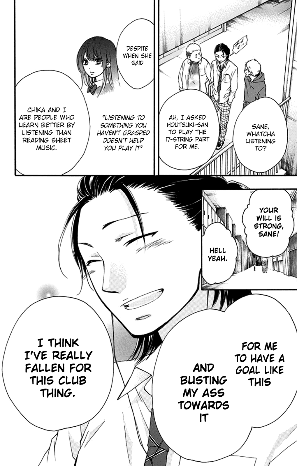 Kono Oto Tomare! Chapter 34 page 14 - Chapter 34: Shadow