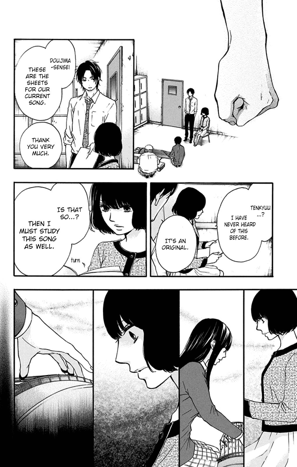 Kono Oto Tomare! Chapter 34 page 38 - Chapter 34: Shadow