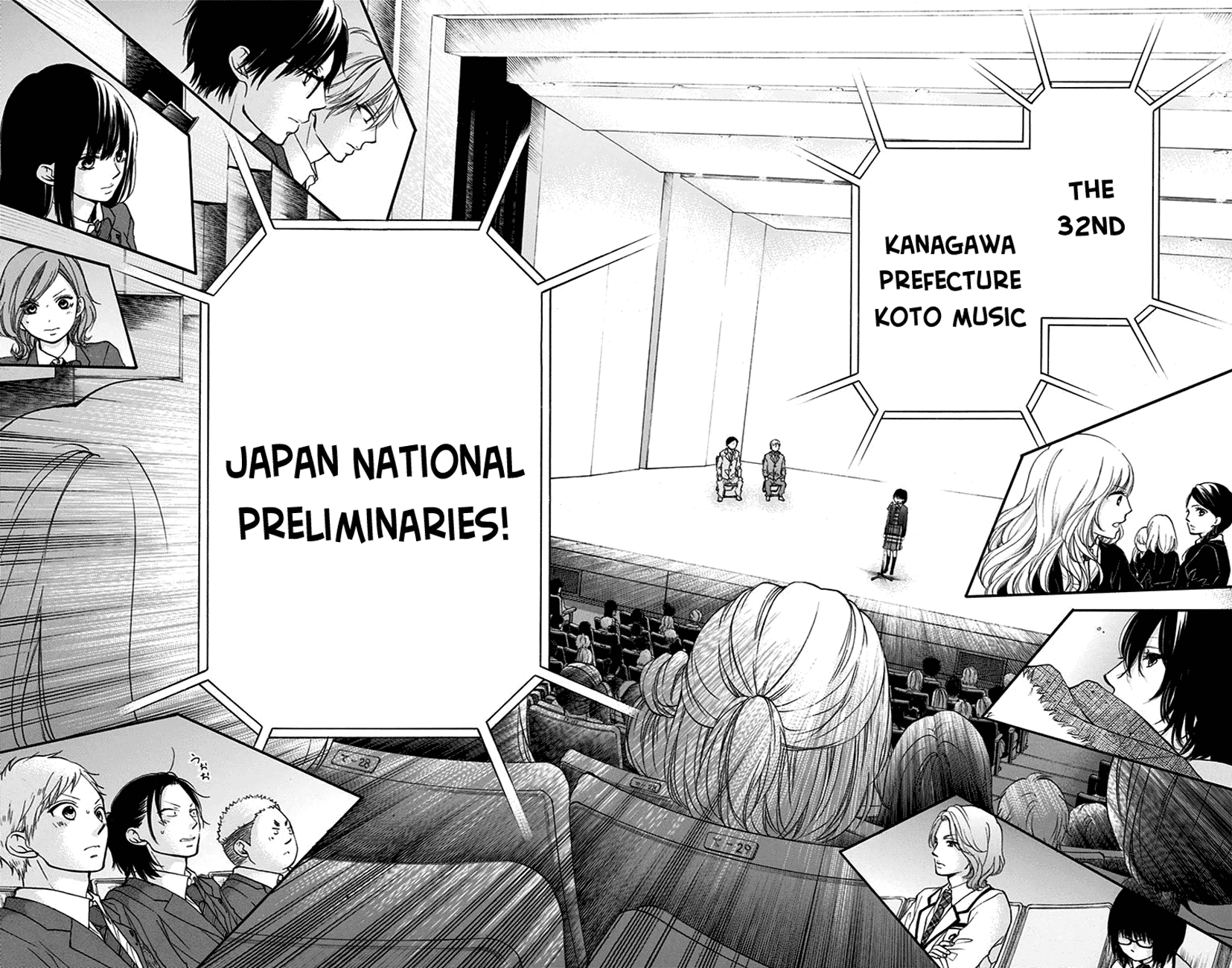 Kono Oto Tomare! Chapter 44 page 37 - Chapter 44: Start of the National Preliminaries