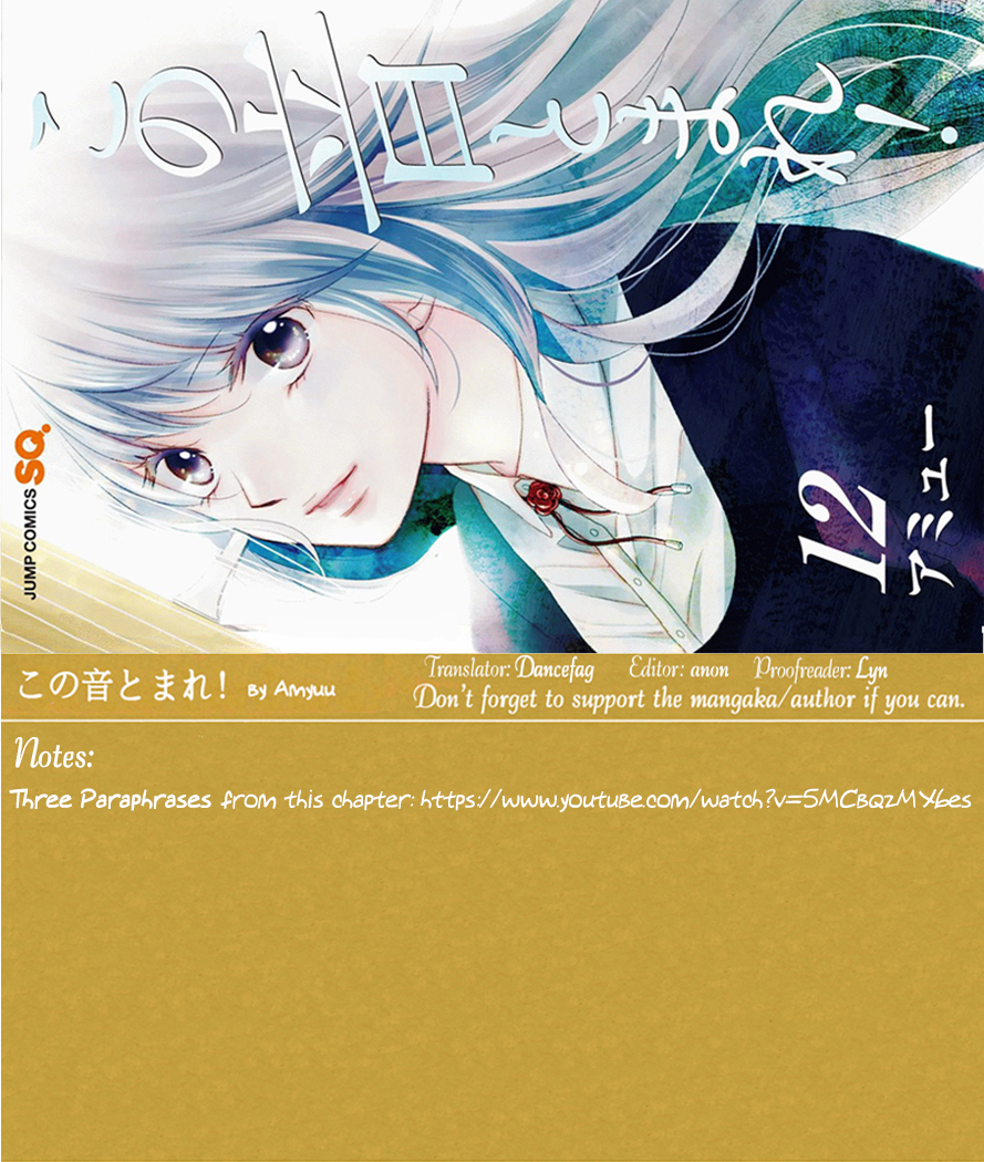 Kono Oto Tomare! Chapter 46 page 42 - Chapter 46: Three Paraphrases