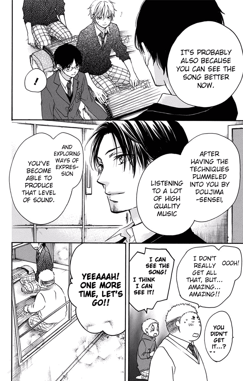 Kono Oto Tomare! Chapter 56 page 25 - Chapter 56: Blue String