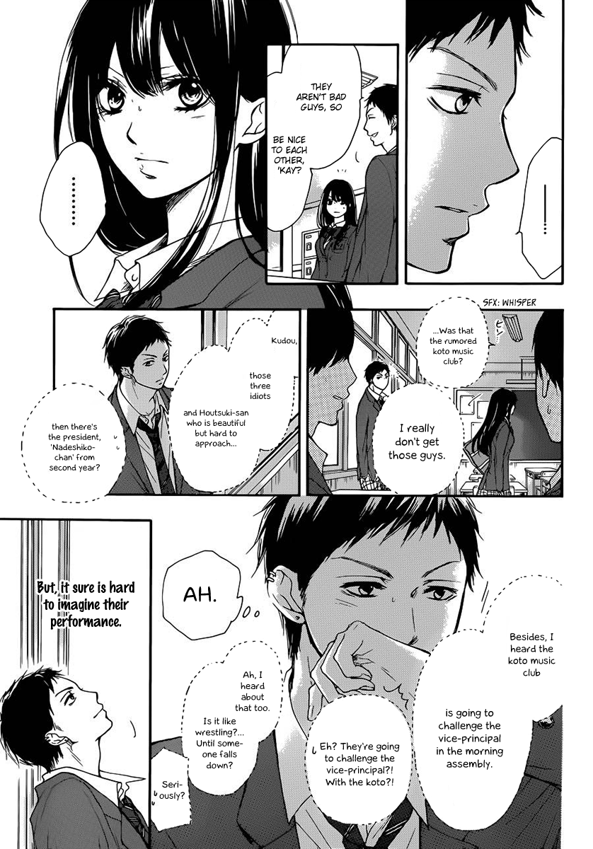 Kono Oto Tomare! Chapter 6 page 4 - Chapter 6: The First Echo