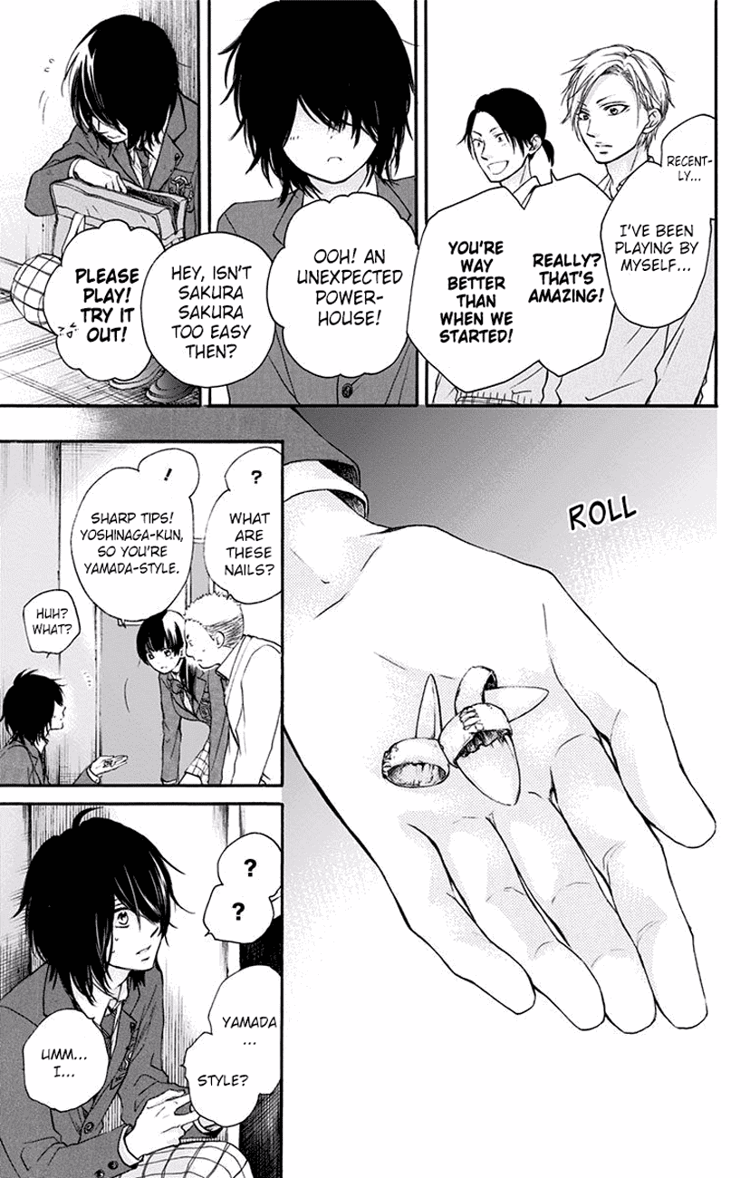 Kono Oto Tomare! Chapter 61 page 13 - Chapter 61: The Two's Abilities