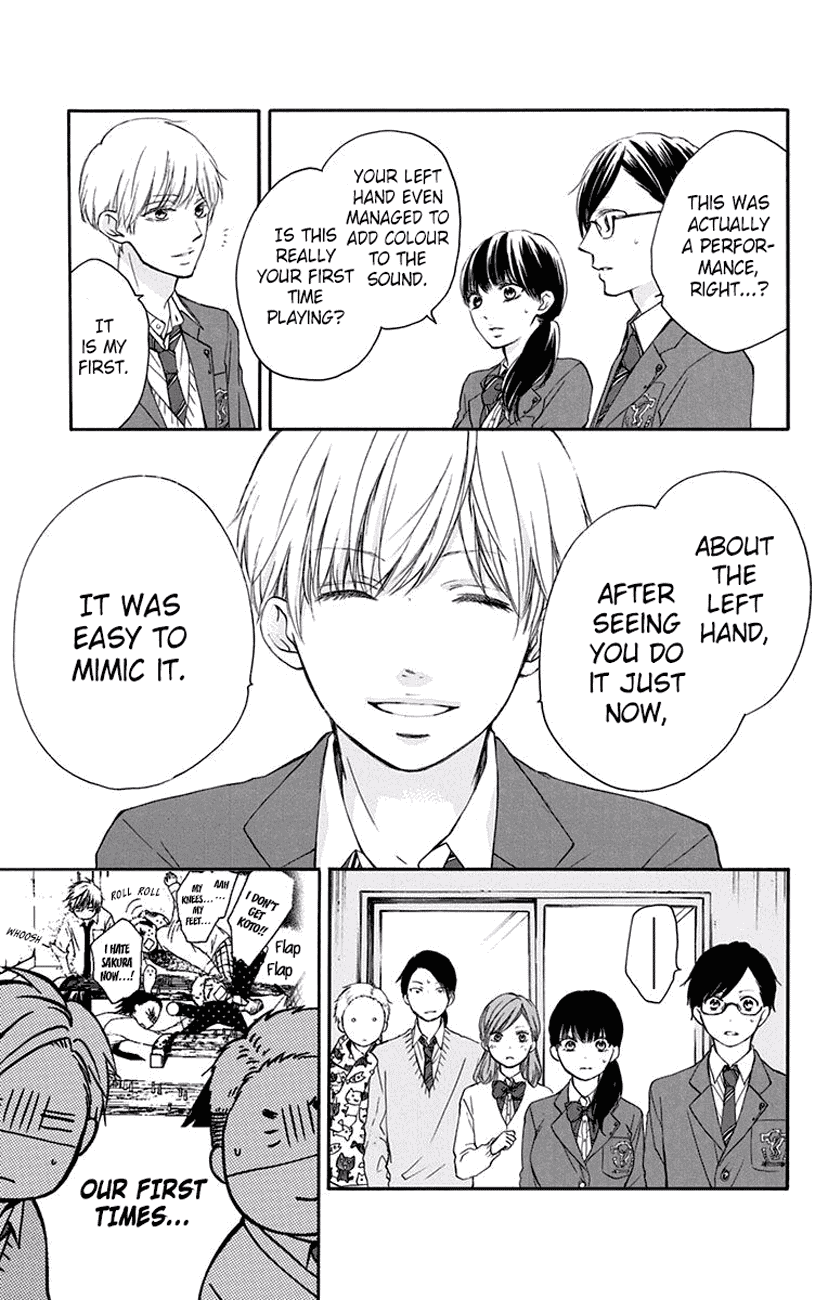 Kono Oto Tomare! Chapter 61 page 29 - Chapter 61: The Two's Abilities