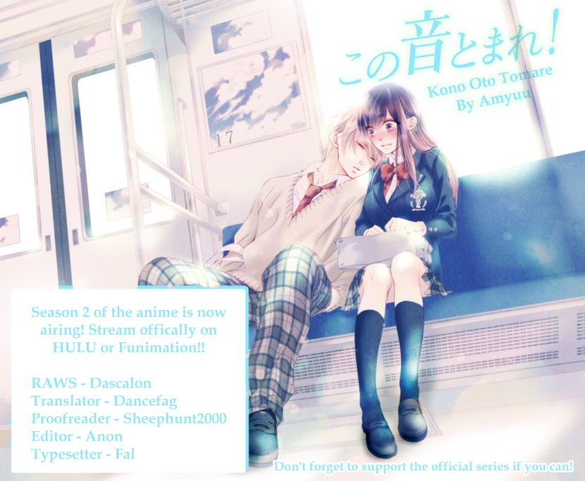 Kono Oto Tomare! Chapter 78 page 37 - Chapter 78: Road to Farewell (Part 1)