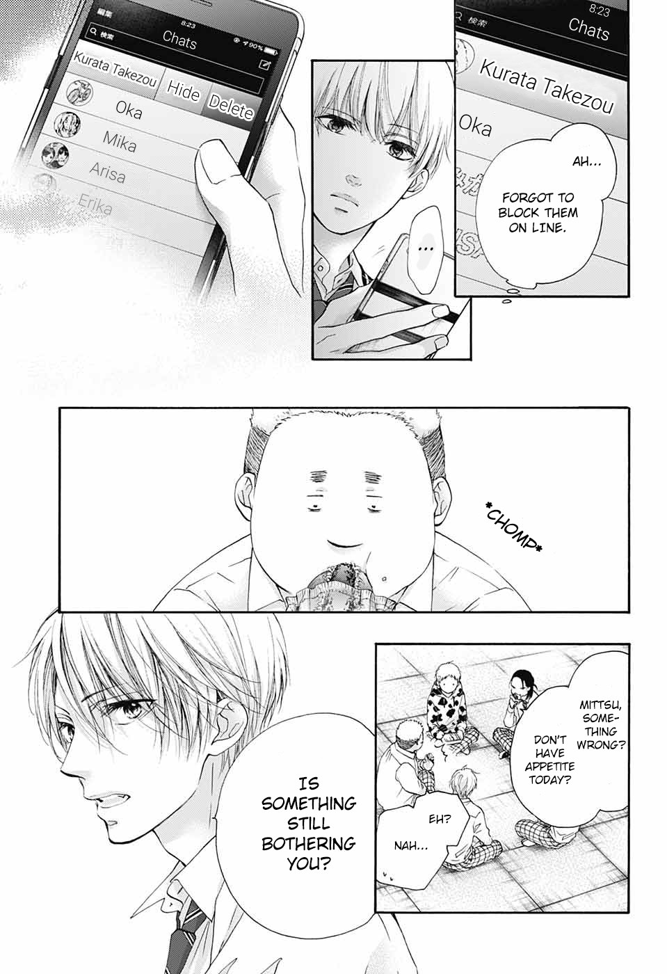 Kono Oto Tomare! Chapter 82 page 11 - Chapter 82: Blue Moment