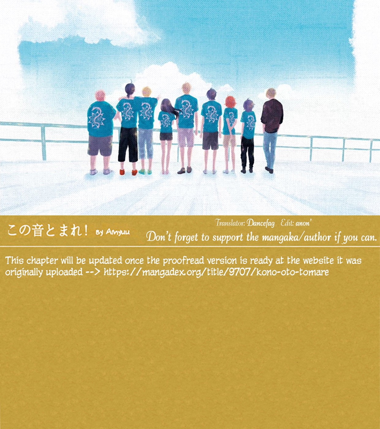 Kono Oto Tomare! Chapter 84 page 32 - Chapter 84: Smile after the rain