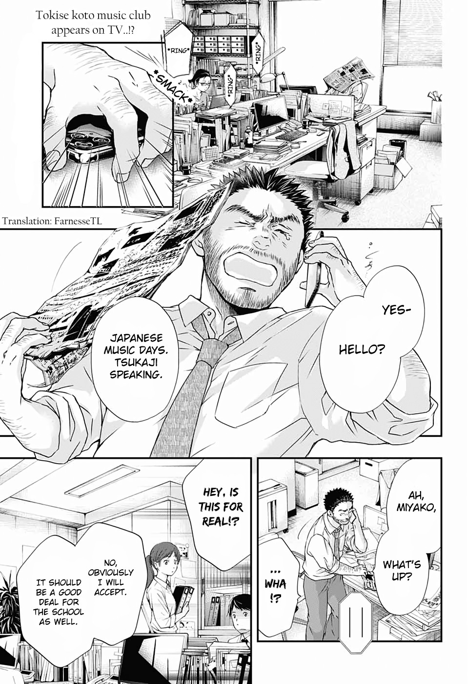 Kono Oto Tomare! Chapter 87 page 1 - Chapter 87: Lightning with no sound