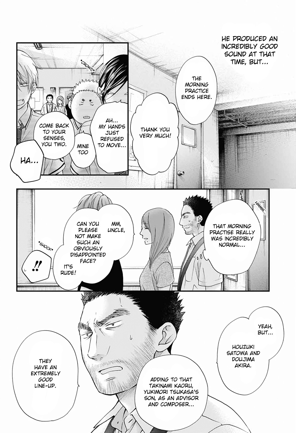 Kono Oto Tomare! Chapter 88 page 14 - Chapter 88: Tokise's sound